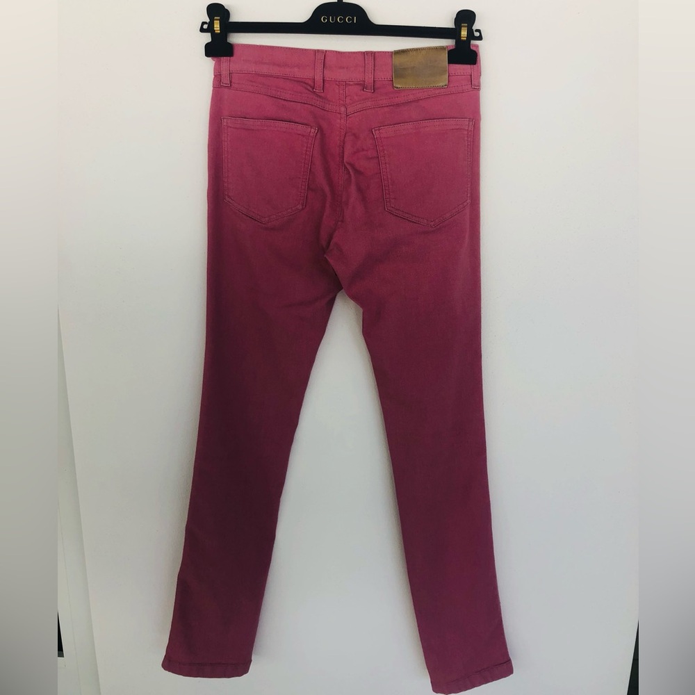 Escada Dark Rose high Rise Jeans. Size 34 ( S) - Picture 7 of 7